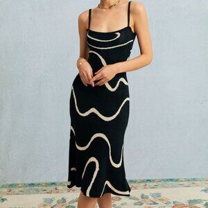 Mermaid Knit Midi Dress